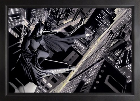 Batman: Knight Over Gotham (Box Canvas) by DC - Framed Box Canvas